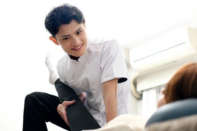 施術の様子