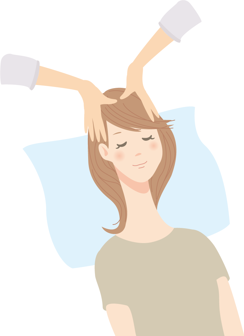 施術の様子