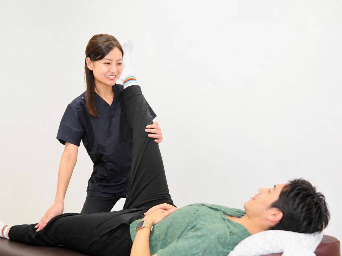 施術の様子