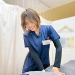 施術の様子