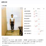 AI姿勢分析／シセイカルテ